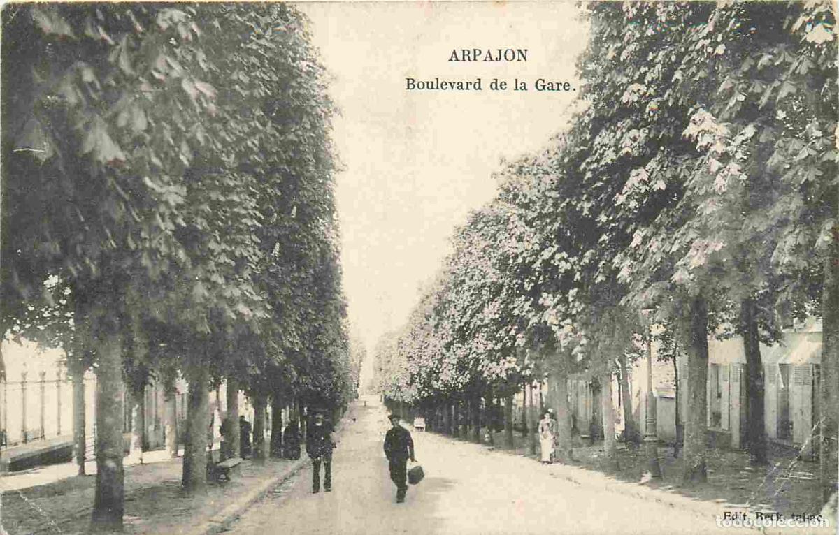 Postkarten: France - 91 - Arpajon - Boulevard de la Gare - Anim&eacute;e - CPA - Voir Scans Recto-Verso