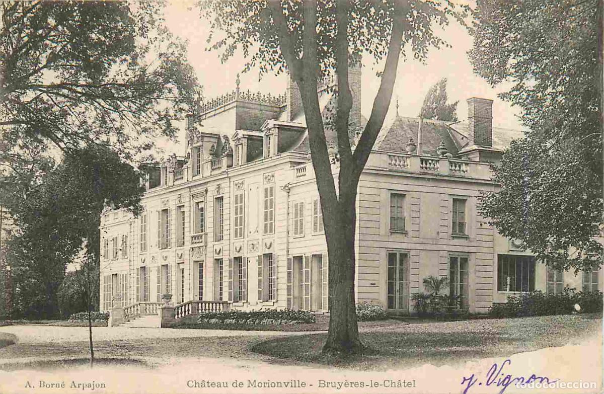Postkarten: France - 91 - Bruyeres le Chatel - Ch&acirc;teau de Morionville - Pr&eacute;curseur - CPA - Oblit&eacute;ration de 1904