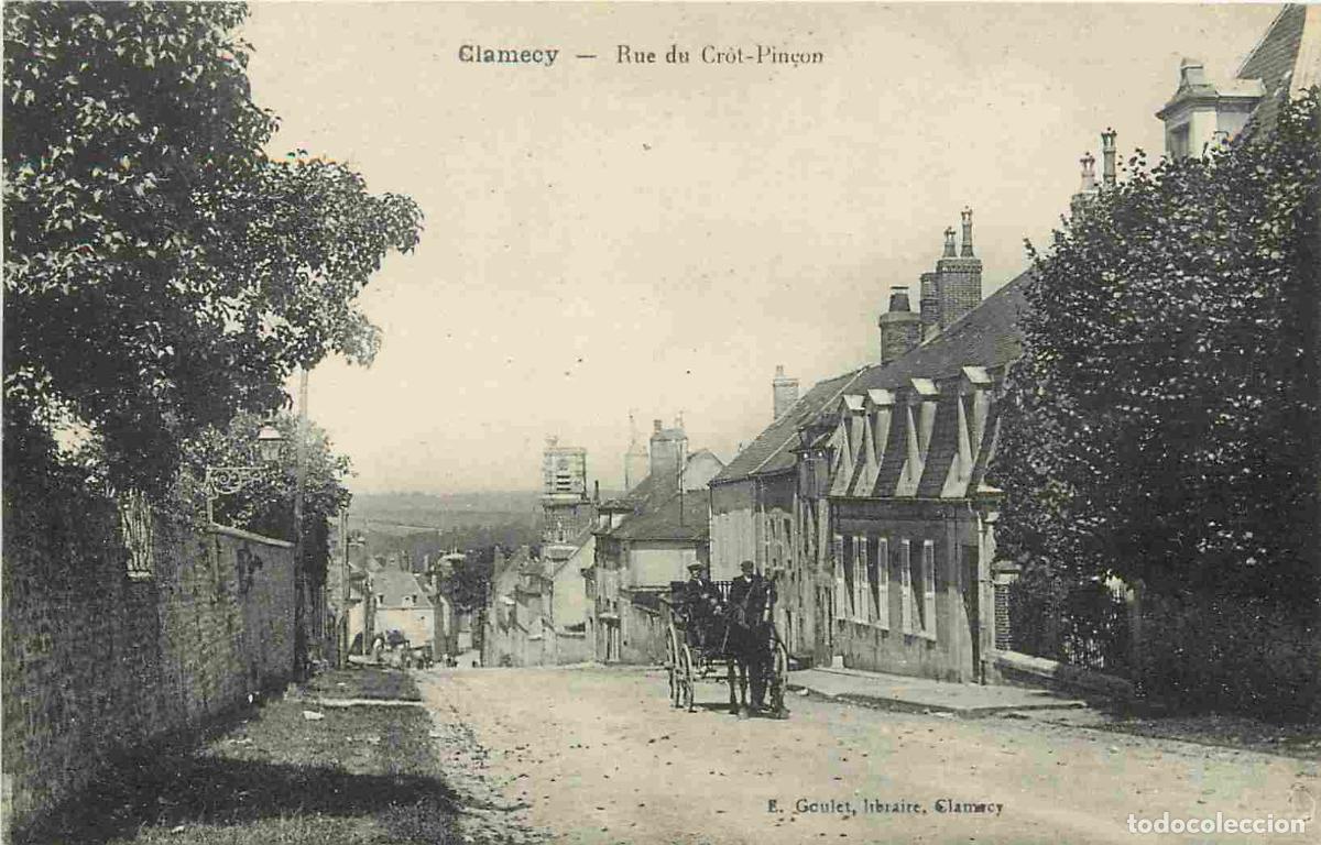Postkarten: France - 58 - Clamecy - Rue du Crot-Pin&ccedil;on - Anim&eacute;e - Correspondance - CPA - Voir Scans Recto-Verso