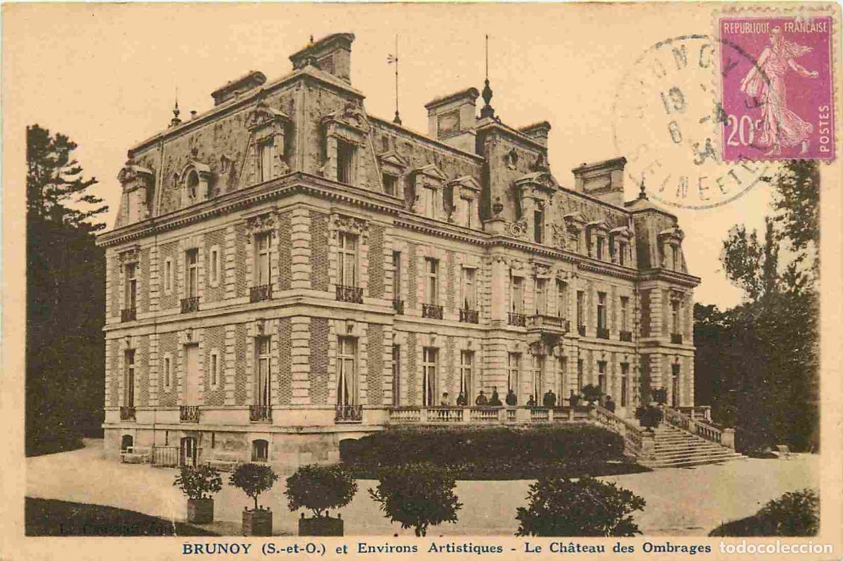Postkarten: France - 91 - Brunoy - Le Ch&acirc;teau des Ombrages - CPA - Oblit&eacute;ration de 1934 - Voir Scans Recto-Verso