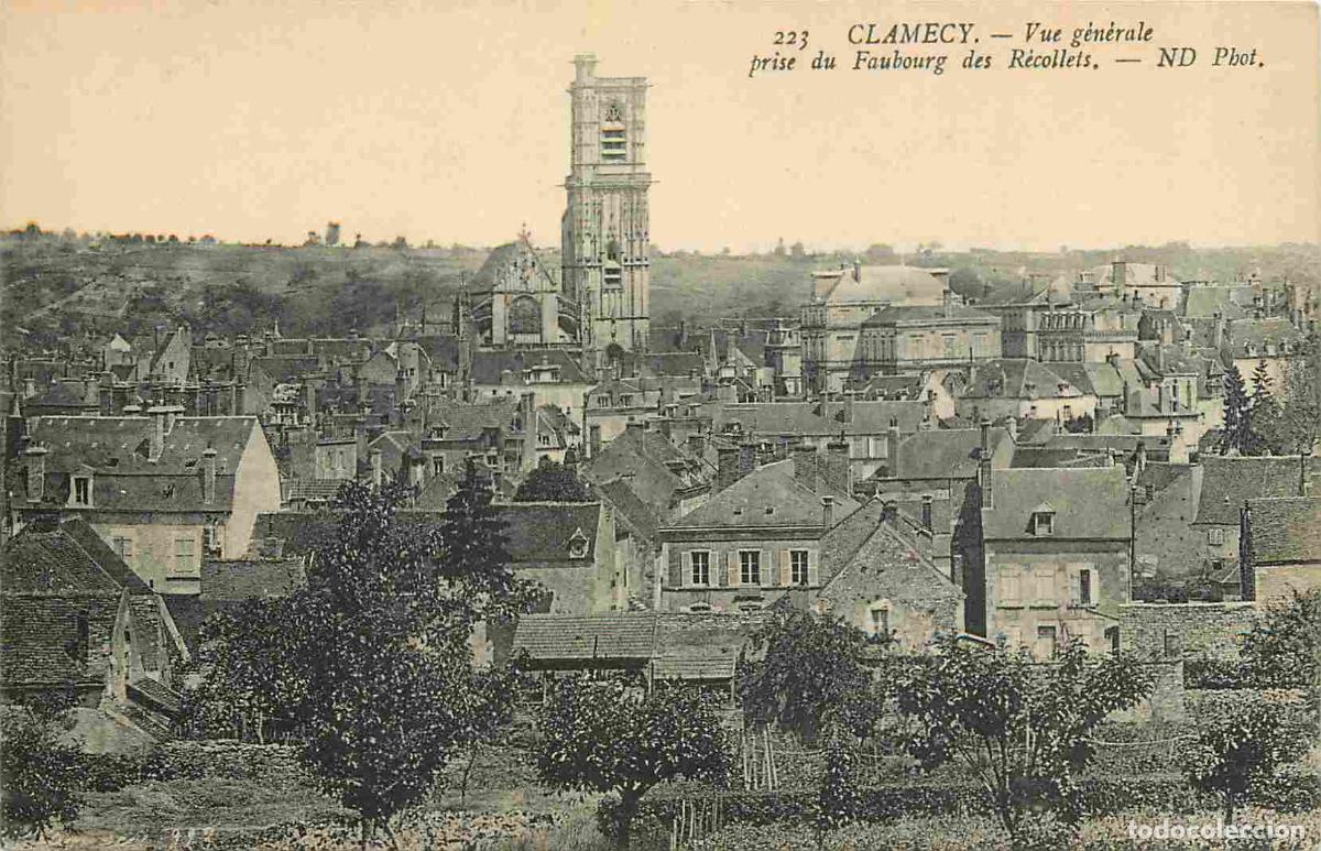 Postkarten: France - 58 - Clamecy - Vue G&eacute;n&eacute;rale prise du Faubourg des R&eacute;collets - CPA - Voir Scans Recto-Verso