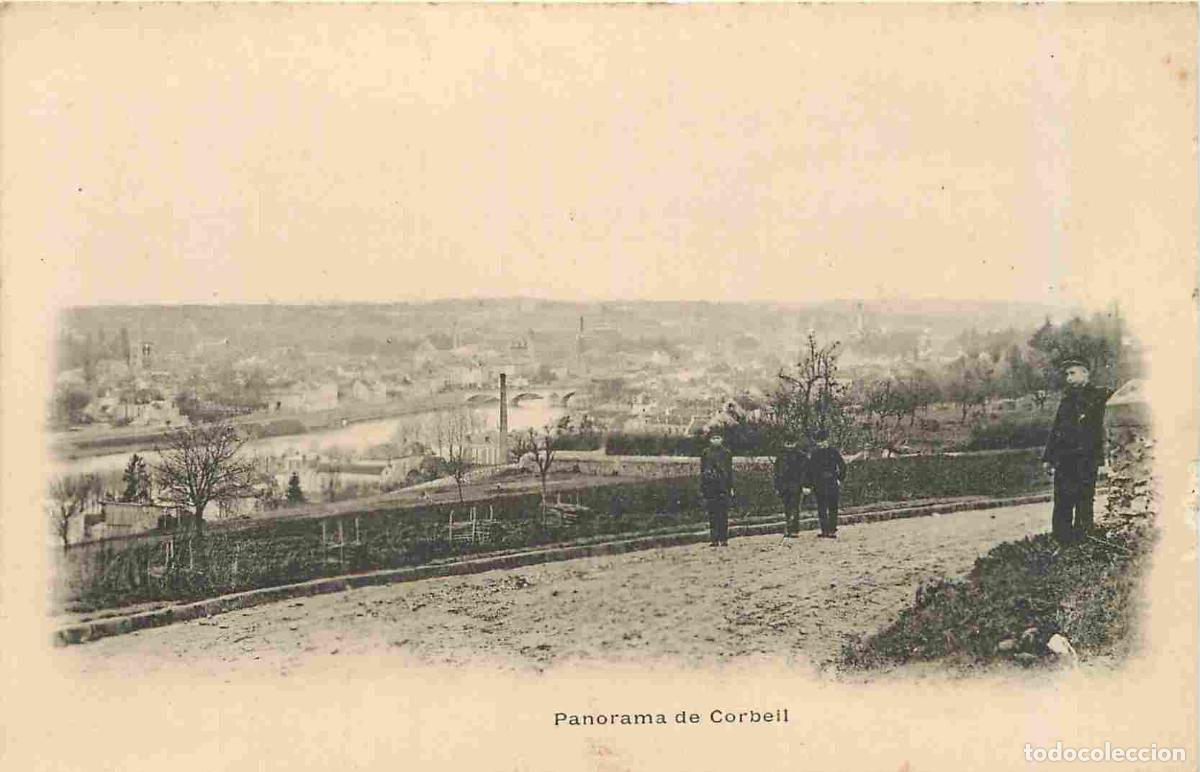 Postkarten: France - 91 - Corbeil Essonnes - Panorama de Corbeil - Anim&eacute;e - Pr&eacute;curseur - CPA - Voir Scans Recto-