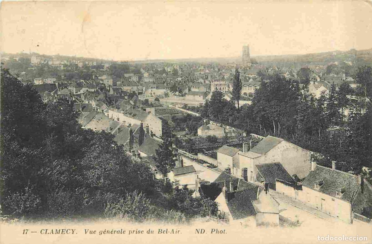 Postkarten: France - 58 - Clamecy - Vue G&eacute;n&eacute;rale prise du Bel-Air - CPA - Voir Scans Recto-Verso