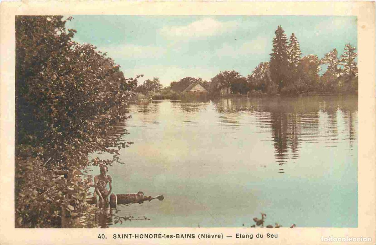 Postkarten: France - 58 - Saint Honor&eacute; les Bains - Etang du Seu - Anim&eacute;e - Correspondance - CPA - Oblit&eacute;ration d