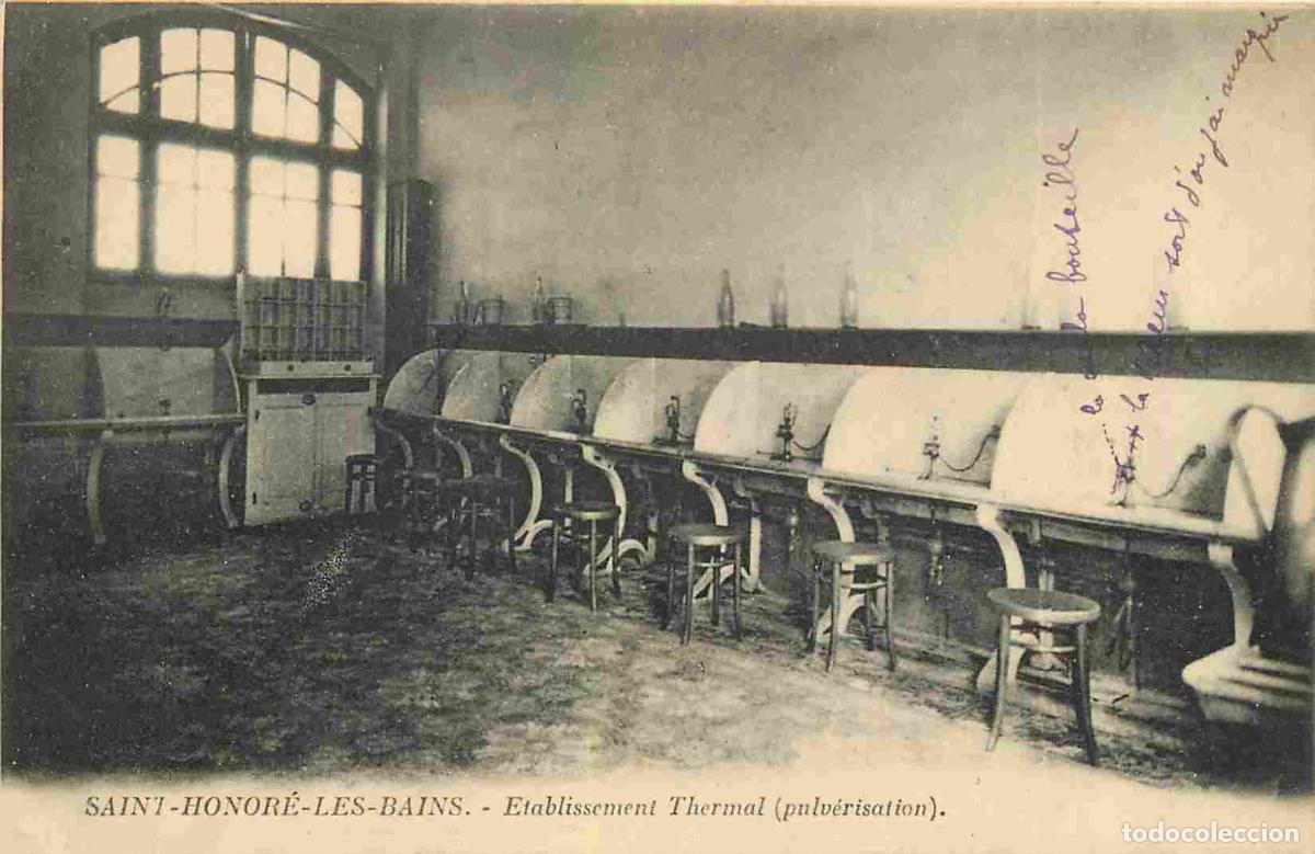 Postkarten: France - 58 - Saint Honor&eacute; les Bains - Etablissement Thermal - Pulv&eacute;risation - Correspondance - CPA