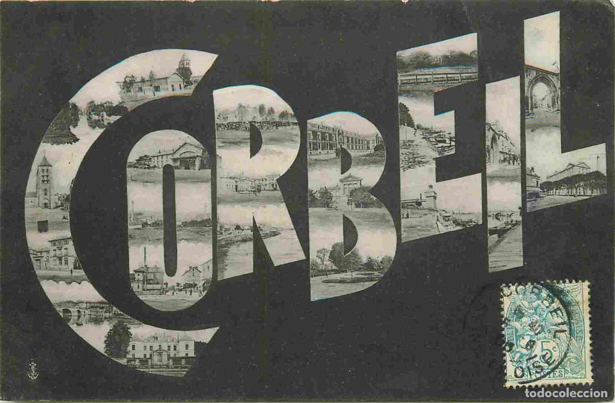 Postkarten: France - 91 - Corbeil Essonnes - Multivues - CPA - Oblit&eacute;ration de 1905 - Voir Scans Recto-Verso