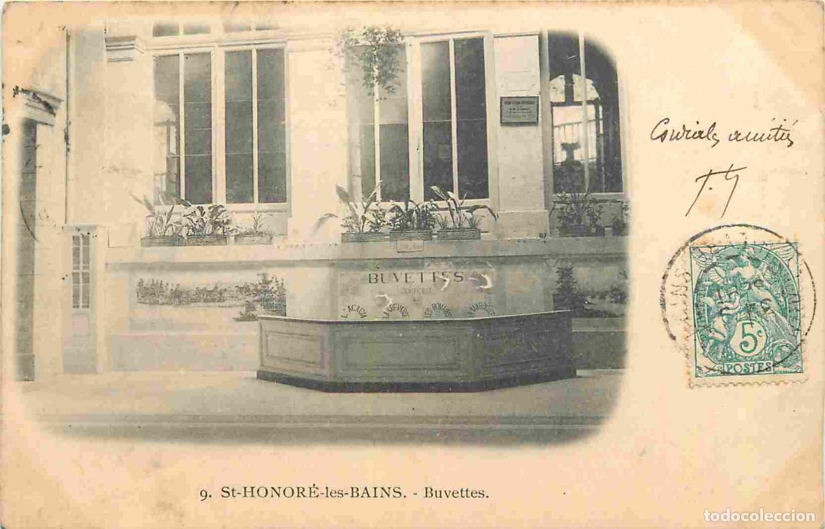 Postkarten: France - 58 - Saint Honor&eacute; les Bains - Etablissement Thermal - Bucettes - Pr&eacute;curseur - CPA - Oblit&eacute;r