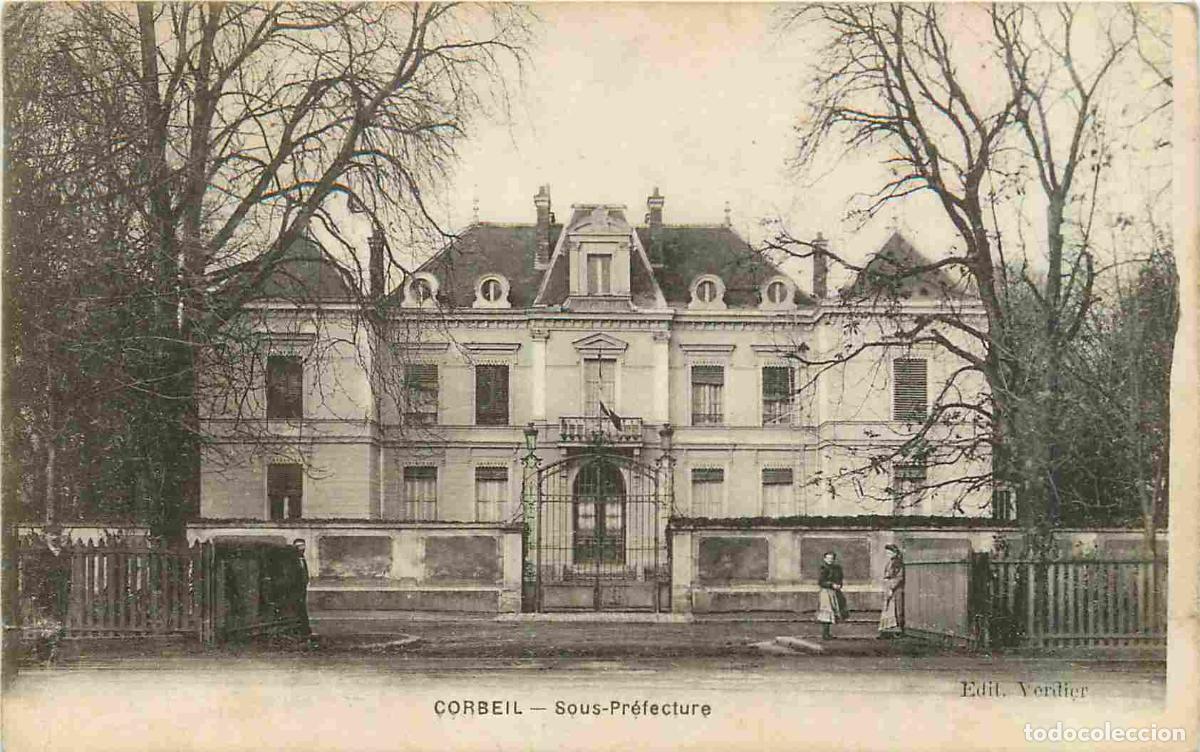 Postkarten: France - 91 - Corbeil Essonnes - Sous Pr&eacute;fecture - Anim&eacute;e - CPA - Oblit&eacute;ration de 1923 - Voir Scans