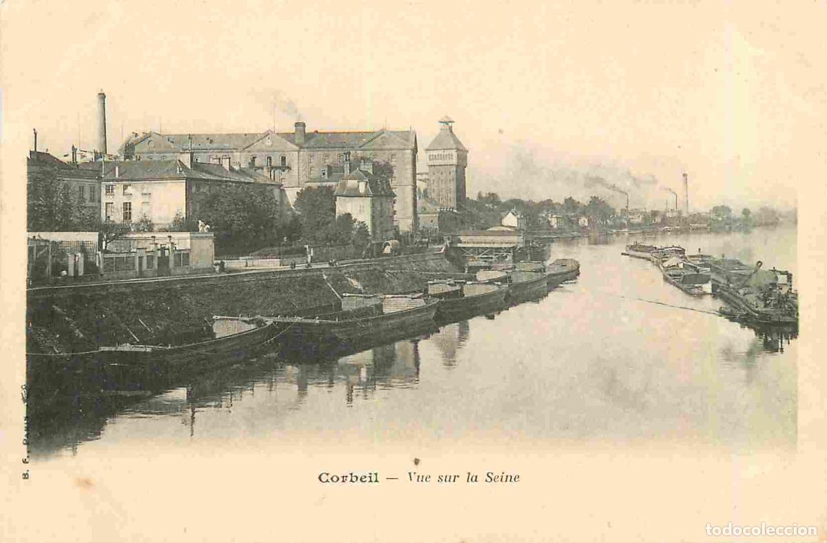 Postcards: France - 91 - Corbeil Essonnes - Vue sur la Seine - Pr&eacute;curseur - CPA - Voir Scans Recto-Verso