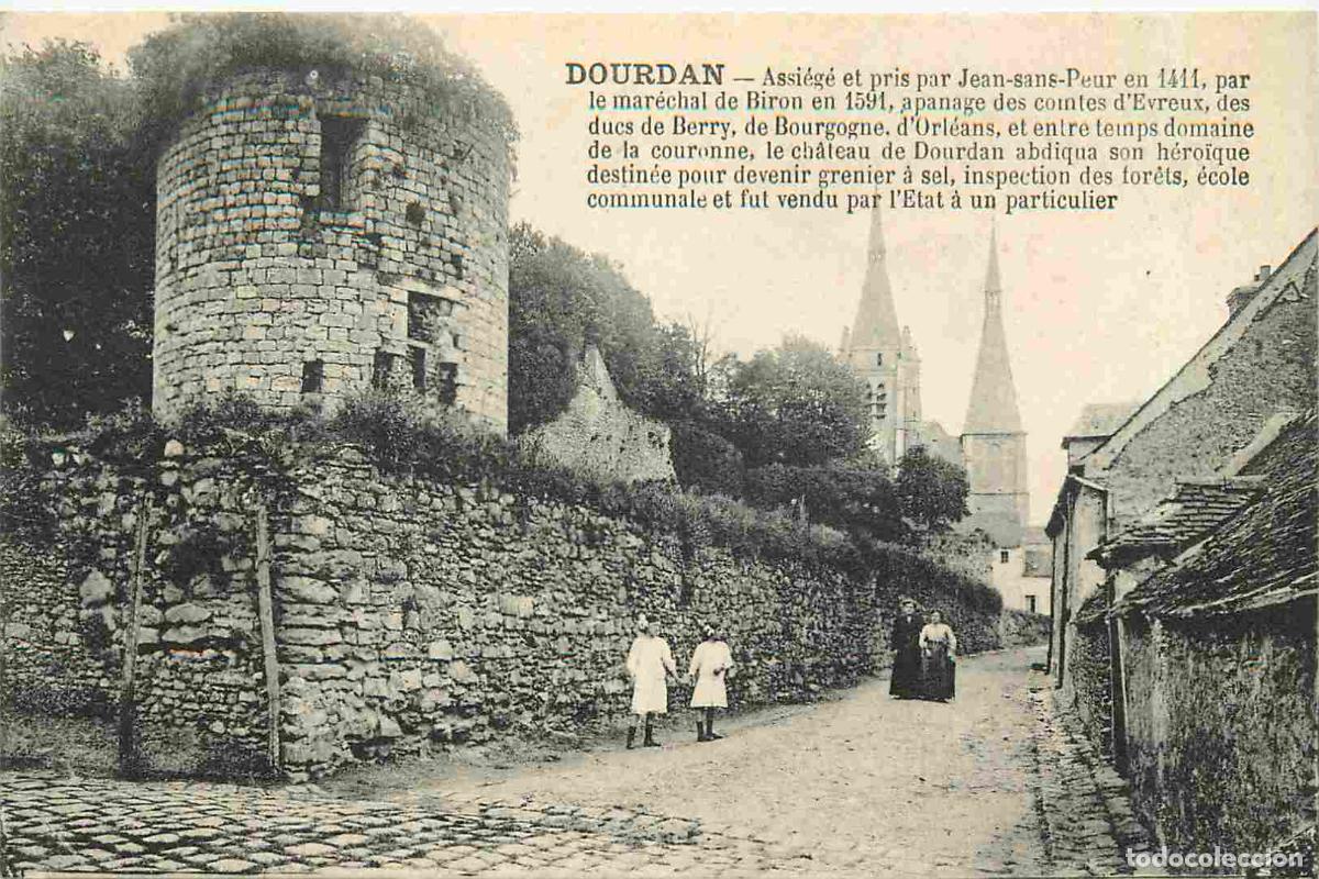 Postcards: France - 91 - Dourdan - Le Ch&acirc;teau - Anim&eacute;e - CPA - Voir Scans Recto-Verso