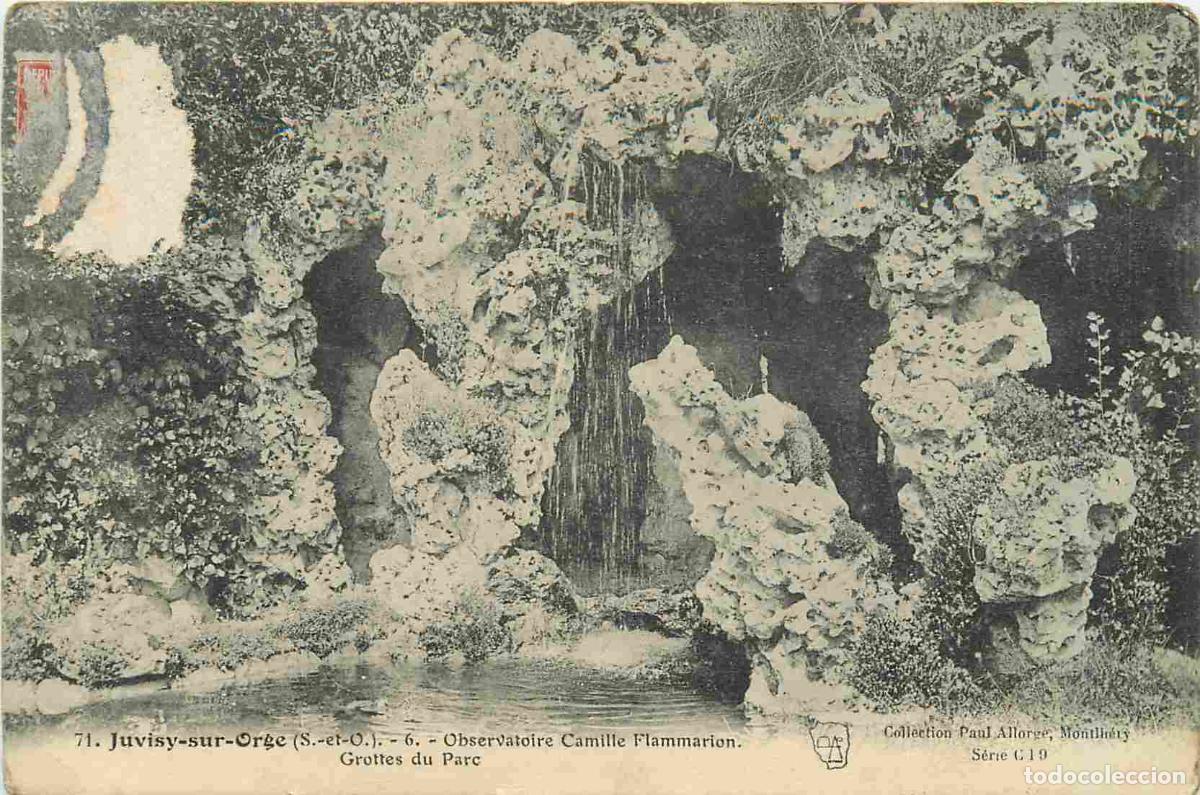 Cartoline: France - 91 - Juvisy-sur-Orge - Observatoire Camille Flammarion - Grottes du Parc - CPA - Oblit&eacute;rati