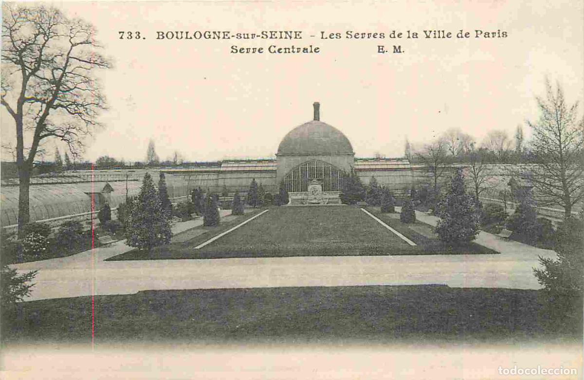 Postkarten: France - 92 - Boulogne Billancourt - Boulogne sur Seine - Les Serres de la Ville de Paris - Serre Ce