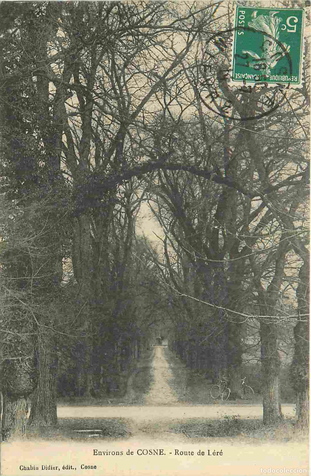Postkarten: France - 58 - Cosne Cours sur Loire - environs de Cosne - Route de l&eacute;r&eacute; - CPA - Voir Scans Recto-Ver