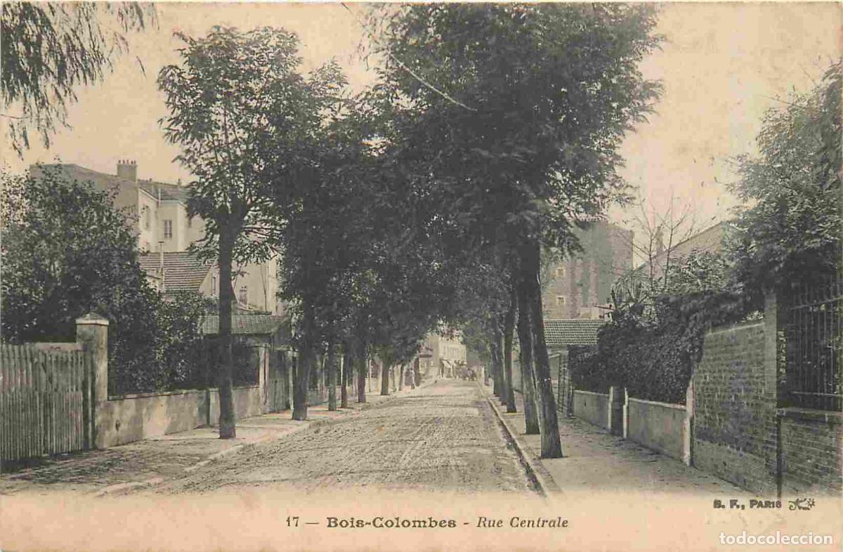 Postais: France - 92 - Bois-Colombes - Rue Centrale - CPA - Voir Scans Recto-Verso
