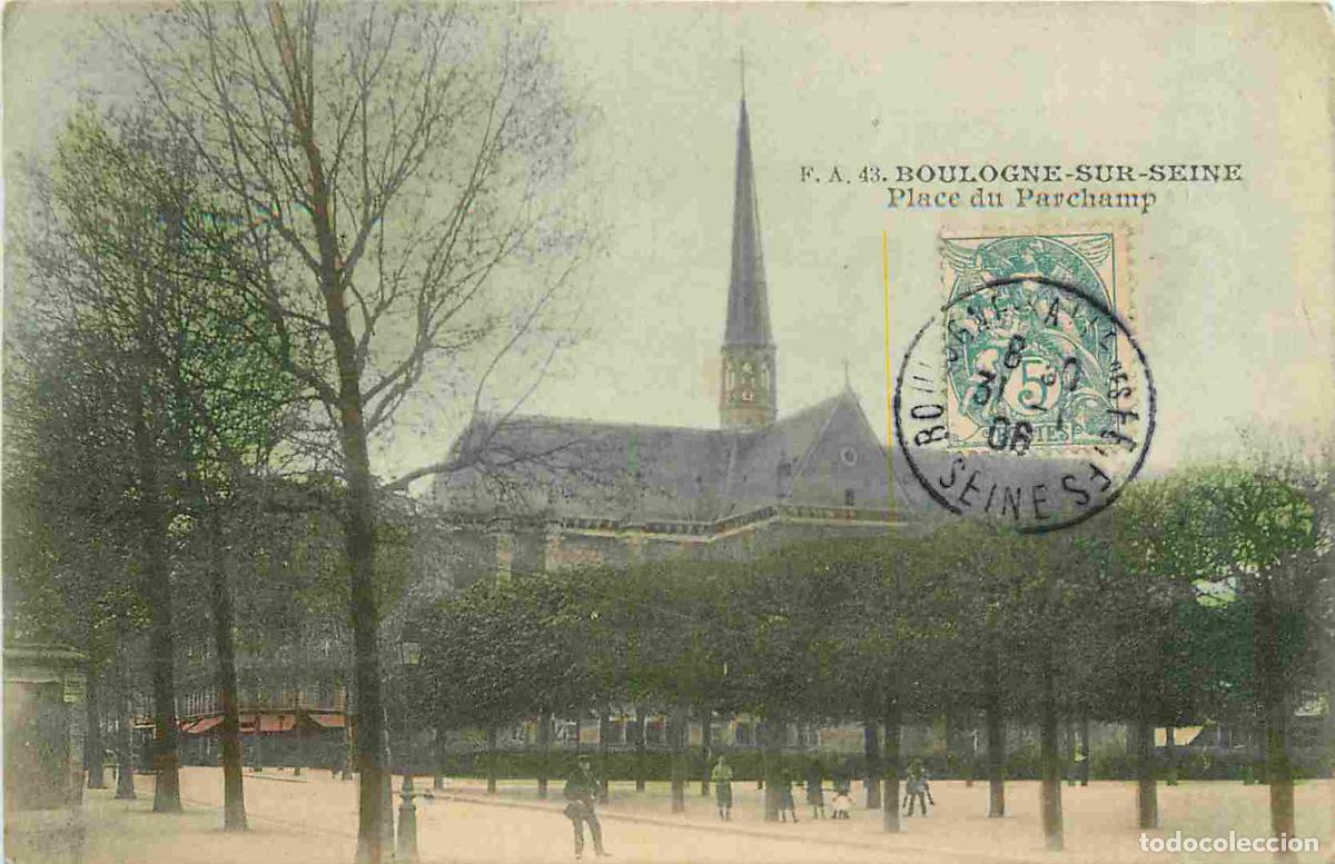 Postais: France - 92 - Boulogne Billancourt - Boulogne sur Seine - Place du parchamp - Place du parchamp - CP