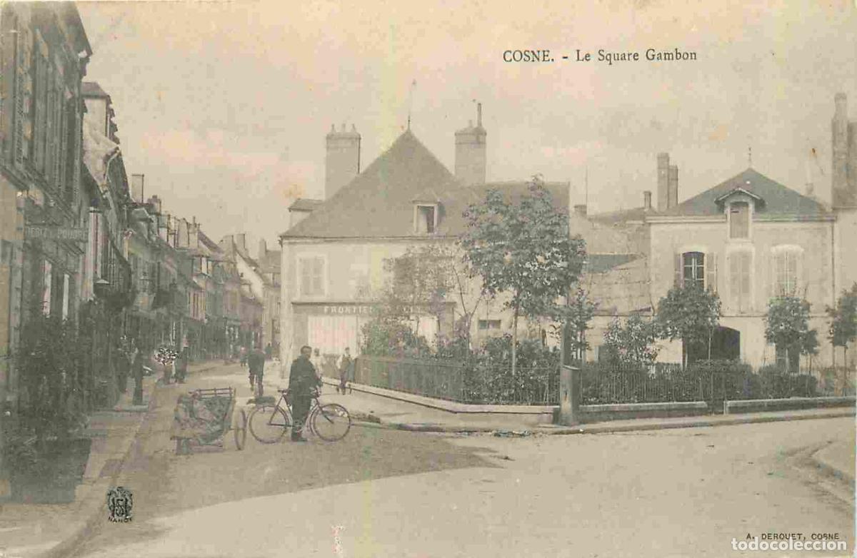Postales: France - 58 - Cosne Cours sur Loire - Square Gambon - Anim&eacute;e - CPA - Voir Scans Recto-Verso