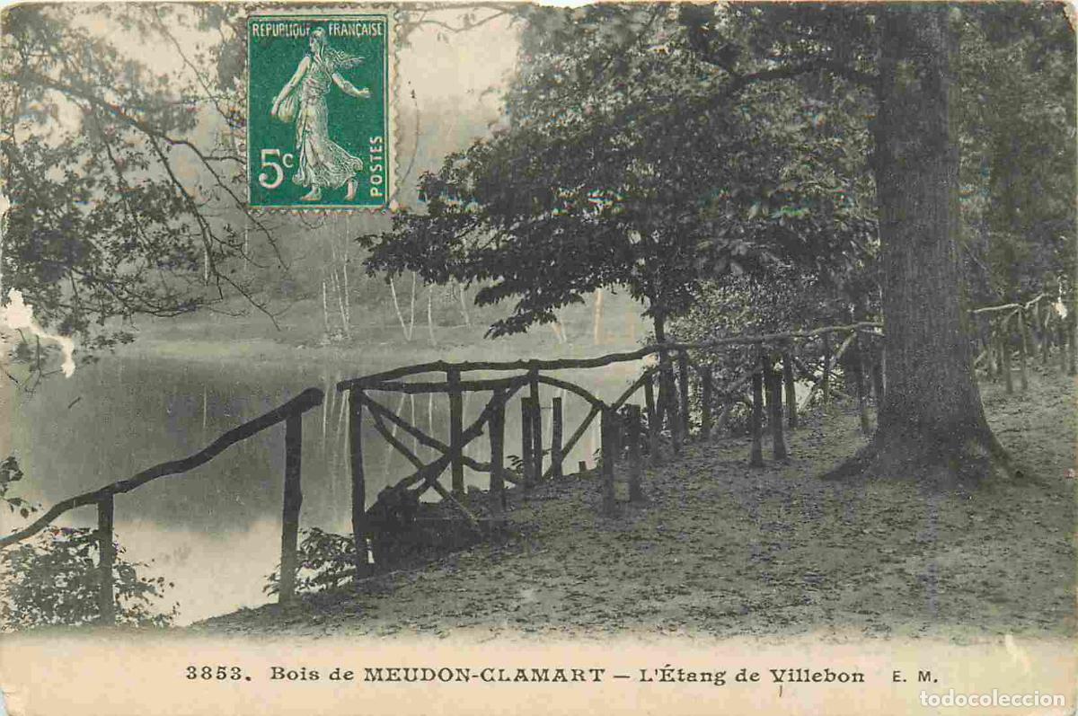 Postales: France - 92 - Meudon - Bois de Meudon Clamart - Etang de Villebon - CPA - Etat l&eacute;g&egrave;rement &eacute;corn&eacute;e -