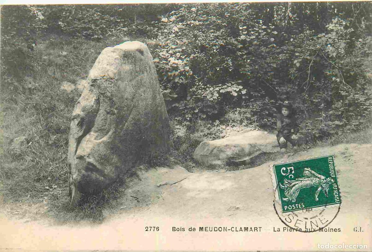 Postales: France - 92 - Meudon - Bois de Meudon Clamart - Pierre aux Moines - Anim&eacute;e - Enfants - CPA - Voir Sc