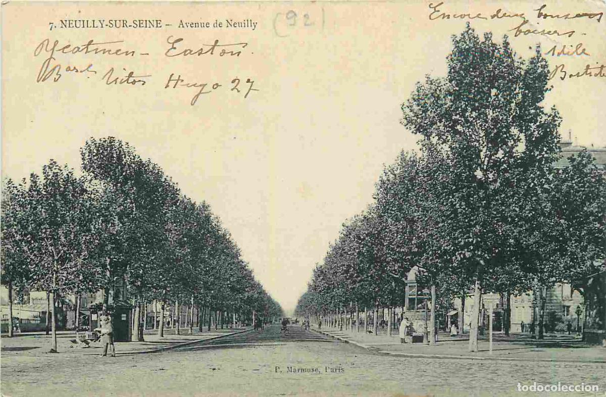 Postkarten: France - 92 - Neuilly sur Seine - Avenue de Neuilly - Anim&eacute;e - CPA - Voir Scans Recto-Verso
