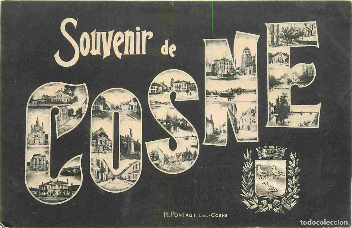 Postkarten: France - 58 - Cosne Cours sur Loire - Multivues - CPA - Oblit&eacute;ration de 1905 - Voir Scans Recto-Vers