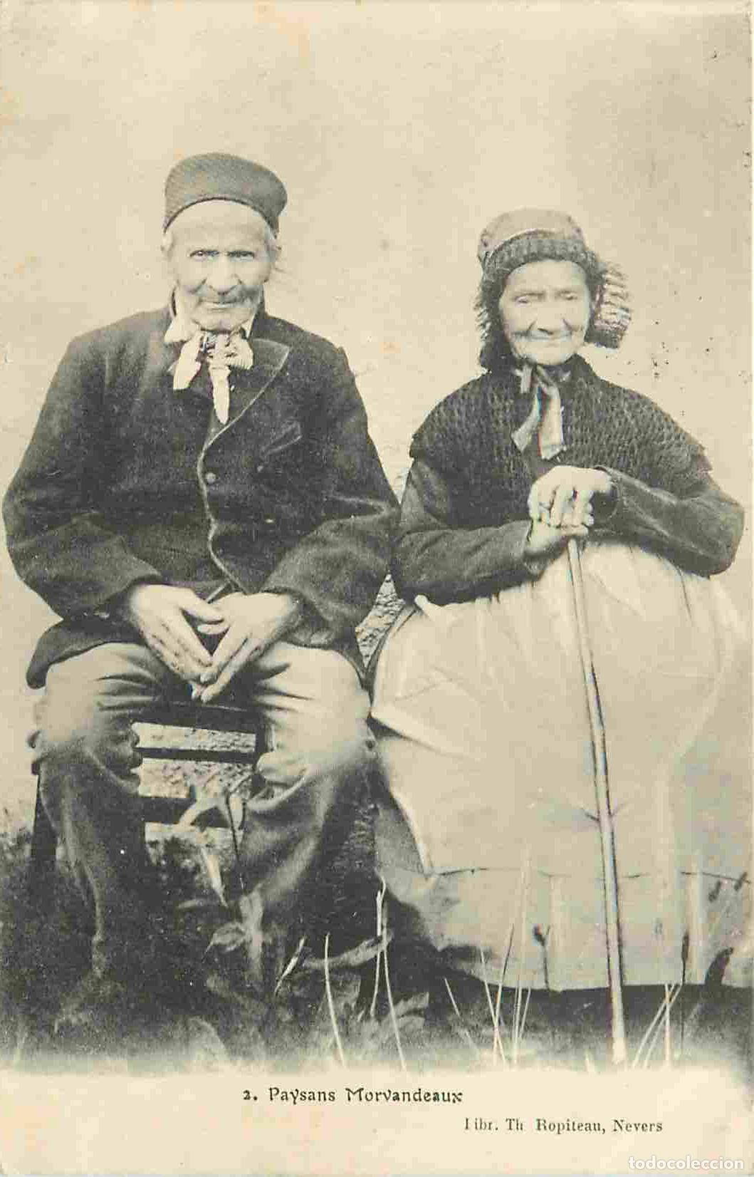 Postkarten: France - 58 - Ni&egrave;vre - Paysans Morvandeaux - Anim&eacute;e - Folklore - Sc&egrave;ne et Types - Morvan - CPA - Obl