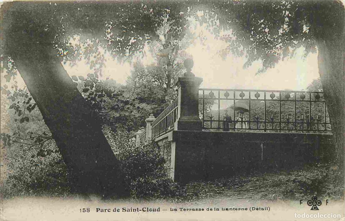 Postkarten: France - 92 - Saint Cloud - Parc de Saint Cloud - Terrasse de la Lanterne - D&eacute;tail - CPA - Oblit&eacute;rat