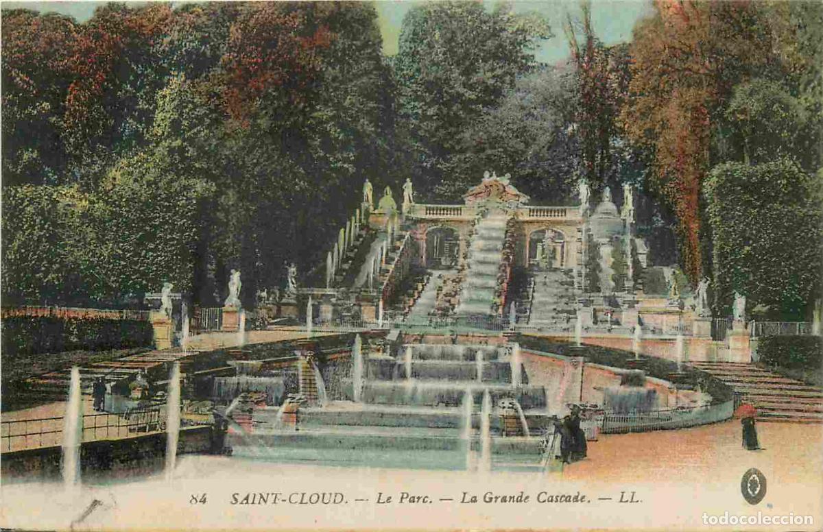 Cartoline: France - 92 - Saint Cloud - Parc de Saint Cloud - Grande Cascade - CPA - Voyag&eacute;e en 1917 - Voir Scan