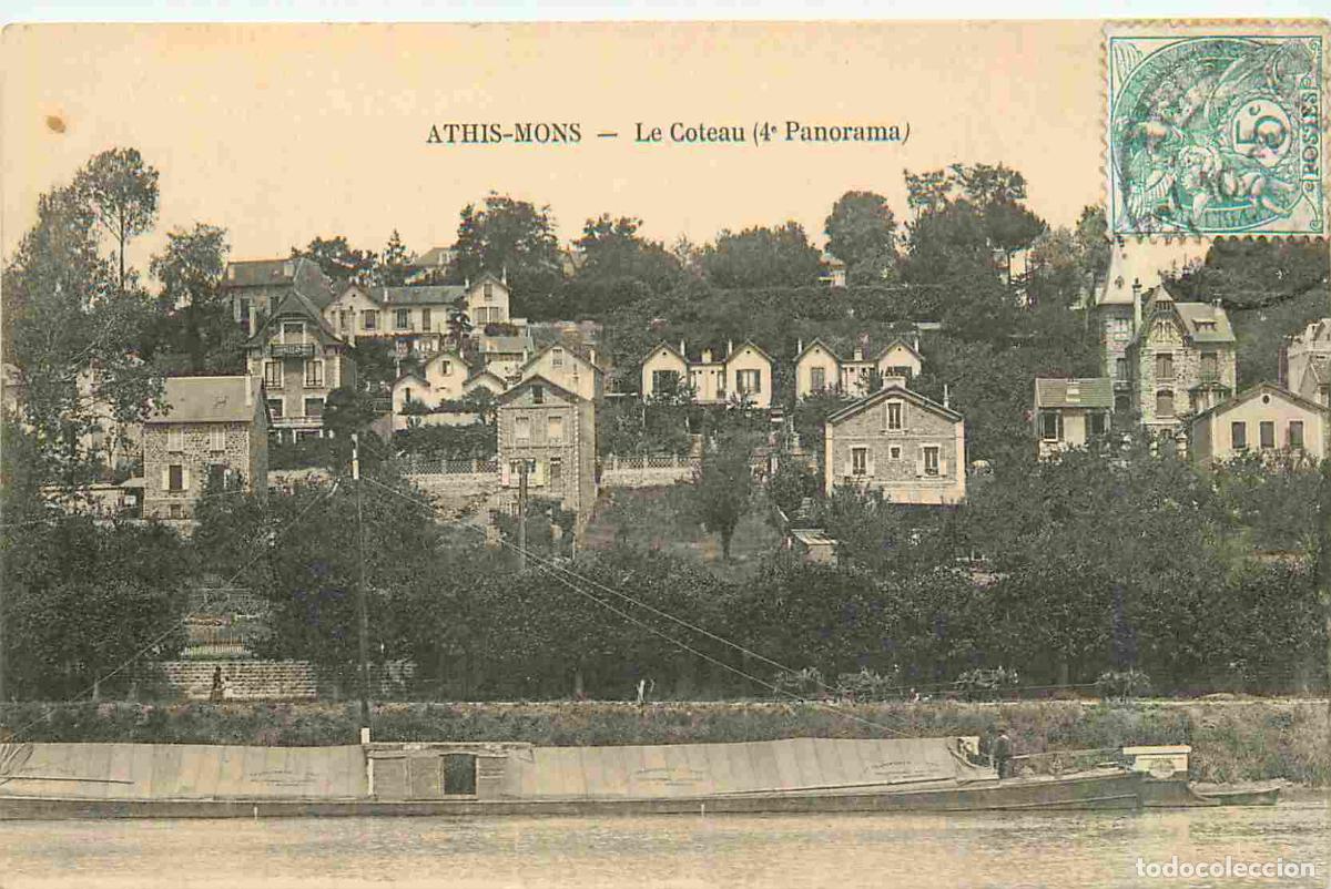 Cartoline: France - 91 - Athis Mons - Le Coteau - 4e Panorama - Anim&eacute;e - CPA - Oblit&eacute;ration de 1904 - Voir Scan