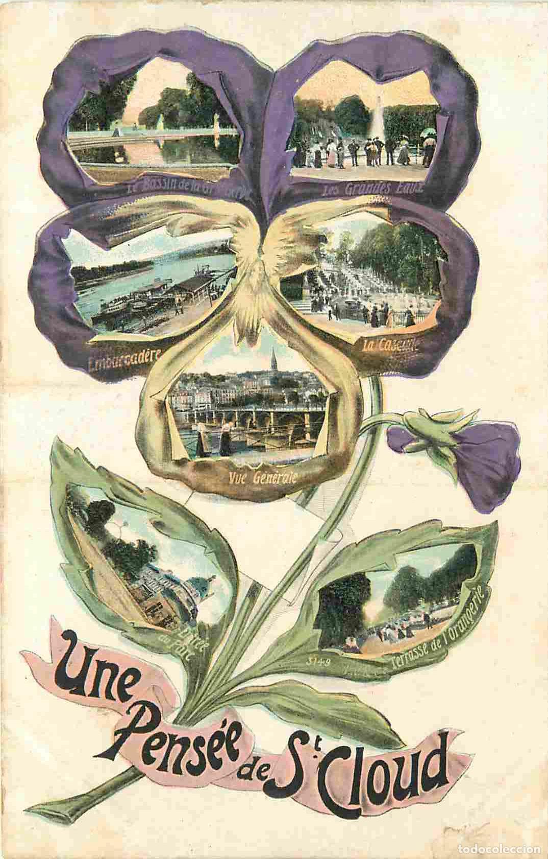 Cartoline: France - 92 - Saint Cloud - Multivues - Coloris&eacute;e - CPA - Voir Scans Recto-Verso