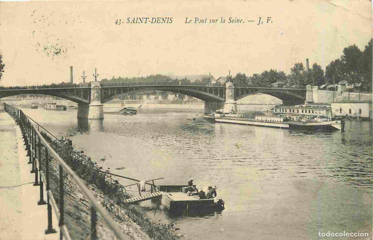 Cartoline: France - 92 - Saint Cloud - Le Pont sur la Seine - Anim&eacute;e - CPA - Oblit&eacute;ration de 1911 - Voir Scans