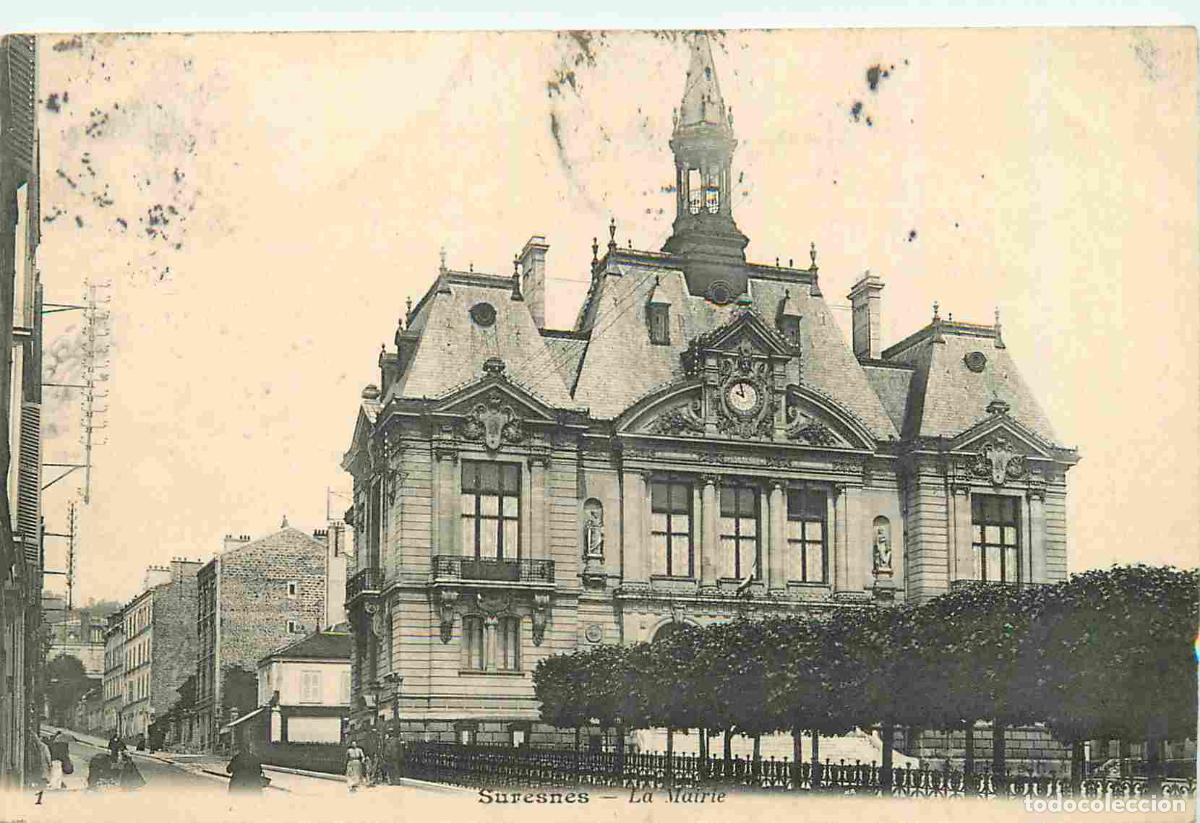Postais: France - 92 - Suresnes - La Mairie - CPA - Oblit&eacute;ration de 1905 - Voir Scans Recto-Verso