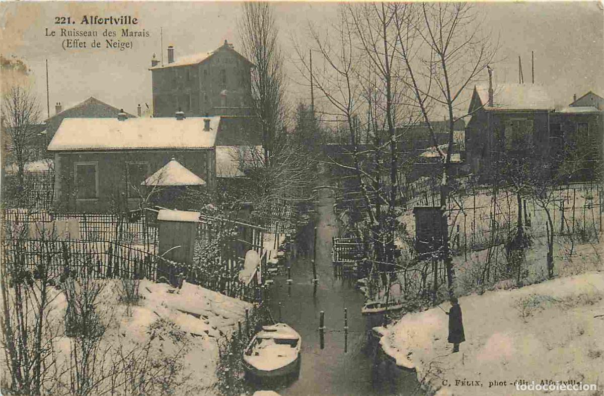 Postcards: France - 94 - Alfortville - Le Ruisseau des Marais - Anim&eacute;e - CPA - Oblit&eacute;ration de 1911 - Voir Scan