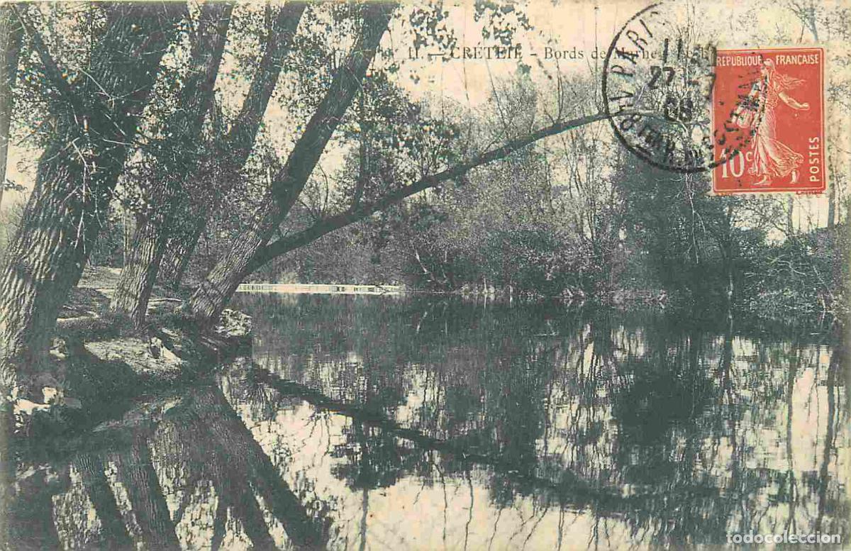 Postales: France - 94 - Creteil - Bords de Marne - CPA - Oblit&eacute;ration de 1908 - Voir Scans Recto-Verso