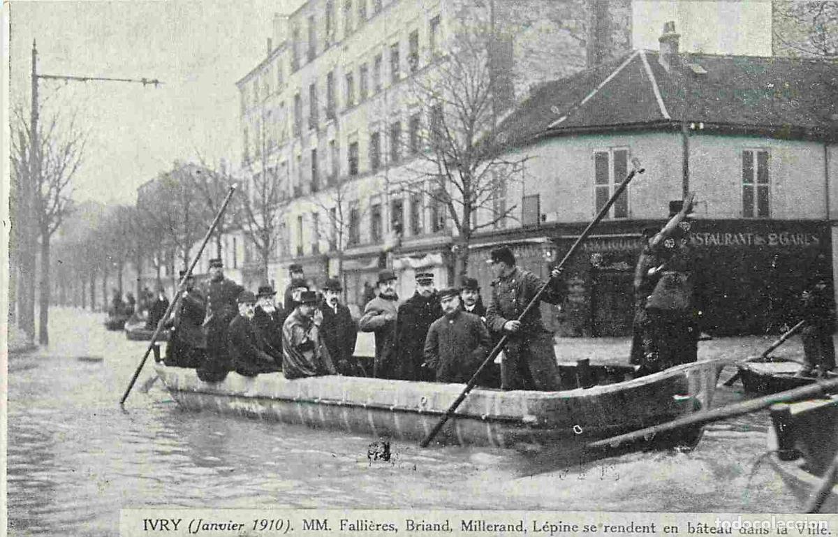 Postales: France - 94 - Ivry sur Seine - Reproduction de CPA - inondations de janvier 1910 - MM Falli&egrave;res Bria