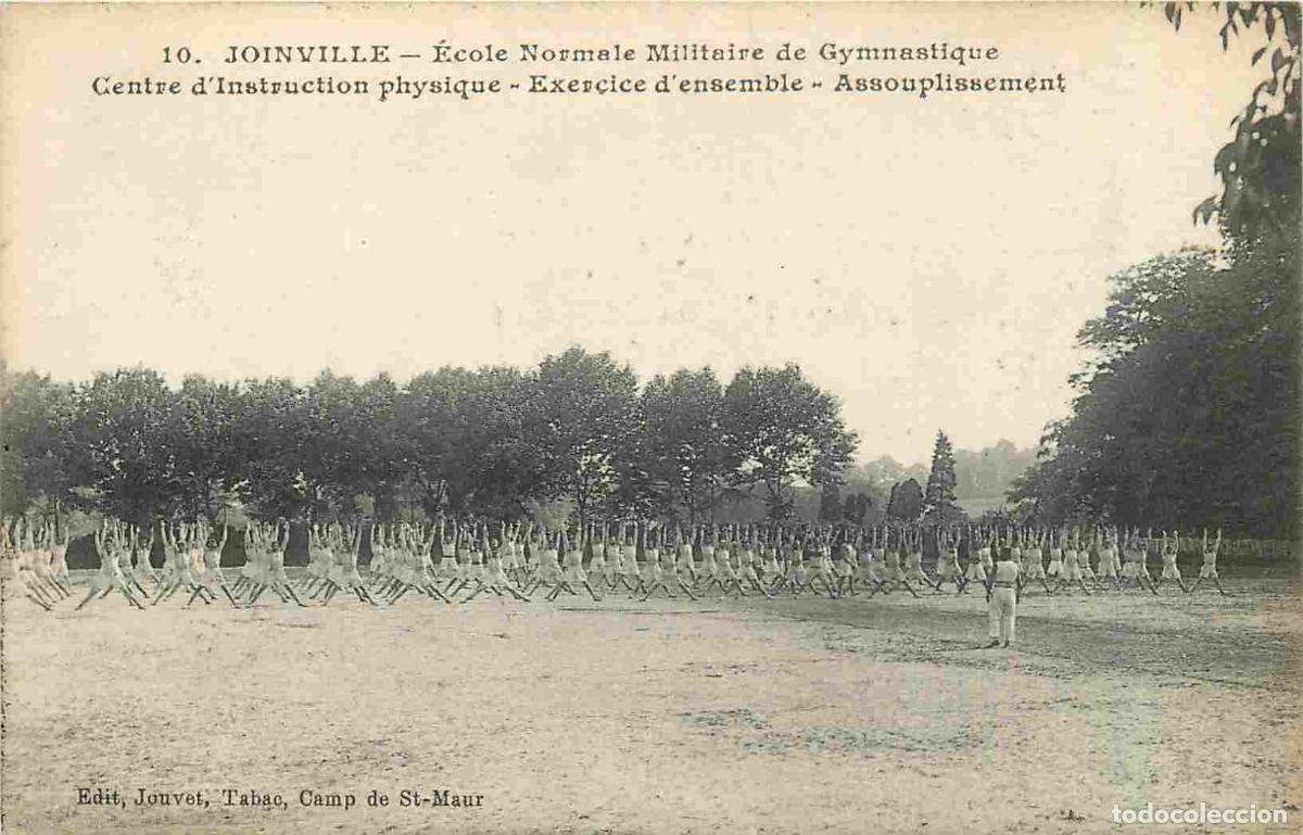 Postales: France - 94 - Joinville le Pont - Ecole Normale Militaire de Gymnastique - Centre d'Instruction phys