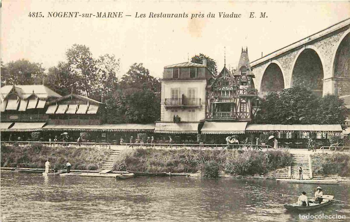 Postais: France - 94 - Nogent sur Marne - Les Restaurants pr&egrave;s du Viaduc - Anim&eacute;e - CPA - Voir Scans Recto-Ve