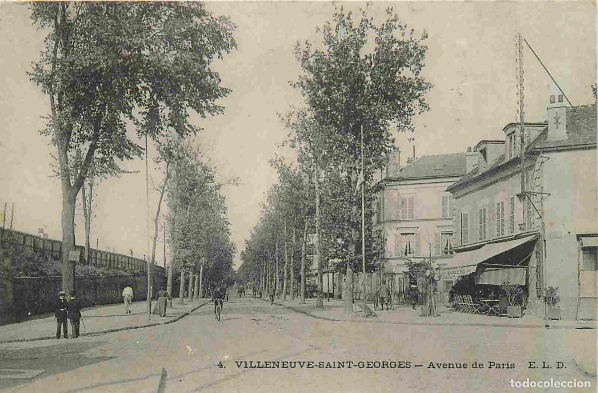 Cartoline: France - 94 - Villeneuve Saint Georges - Avenue de Paris - CPA - Voir Scans Recto-Verso