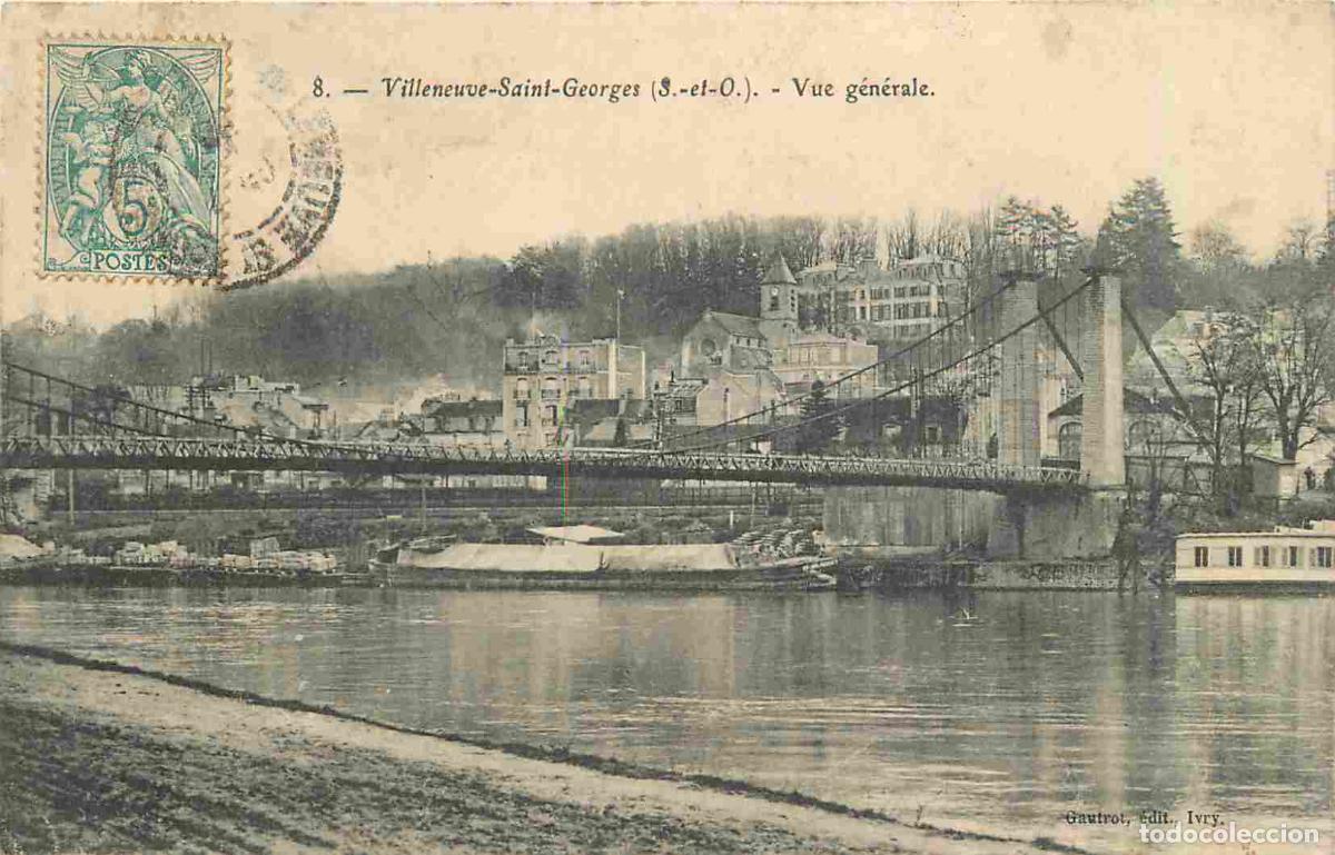 Cartoline: France - 94 - Villeneuve Saint Georges - Vue G&eacute;n&eacute;rale - CPA - Oblit&eacute;ration de 1906 - Voir Scans Rect