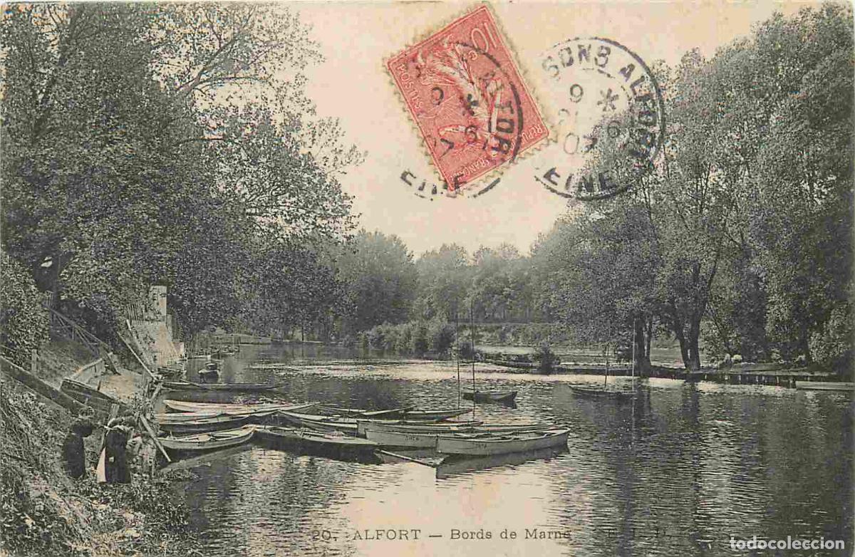 Cartoline: France - 94 - Alfort - Bords de Marne - Anim&eacute;e - CPA - Oblit&eacute;ration de 1907 - Voir Scans Recto-Verso