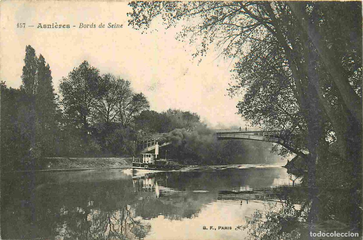 Cartoline: France - 92 - Asnieres sur Seine - Bords de Seine - CPA - Voir Scans Recto-Verso