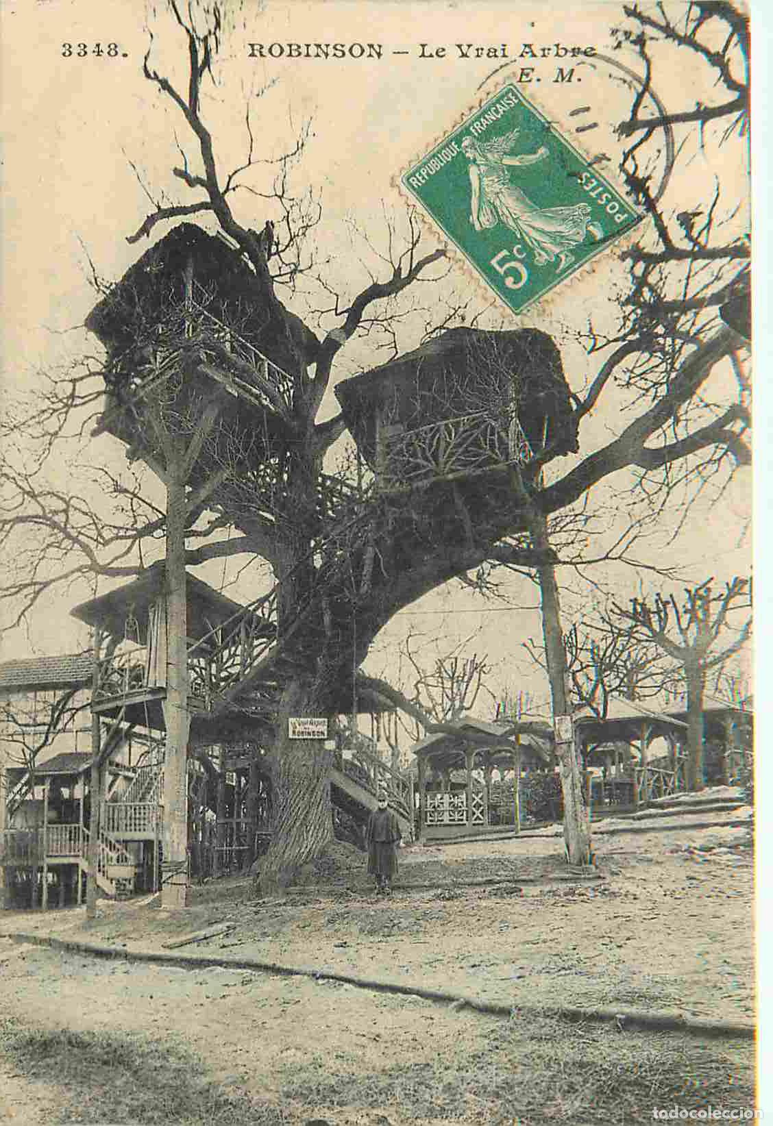 Postales: France - 92 - Robinson - Le Vrai Arbre - Anim&eacute;e - CPA - Voir Scans Recto-Verso