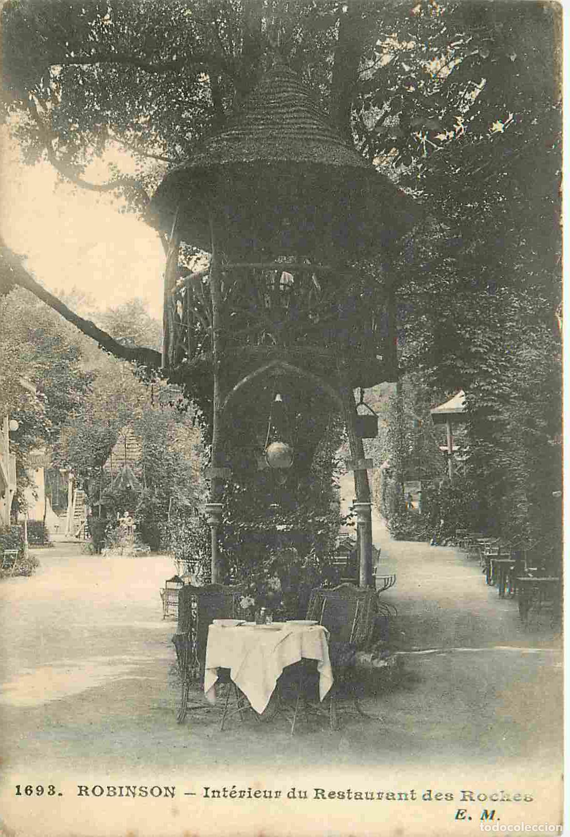 Postales: France - 92 - Robinson - int&eacute;rieur du Restaurant des Roches - CPA - Voir Scans Recto-Verso