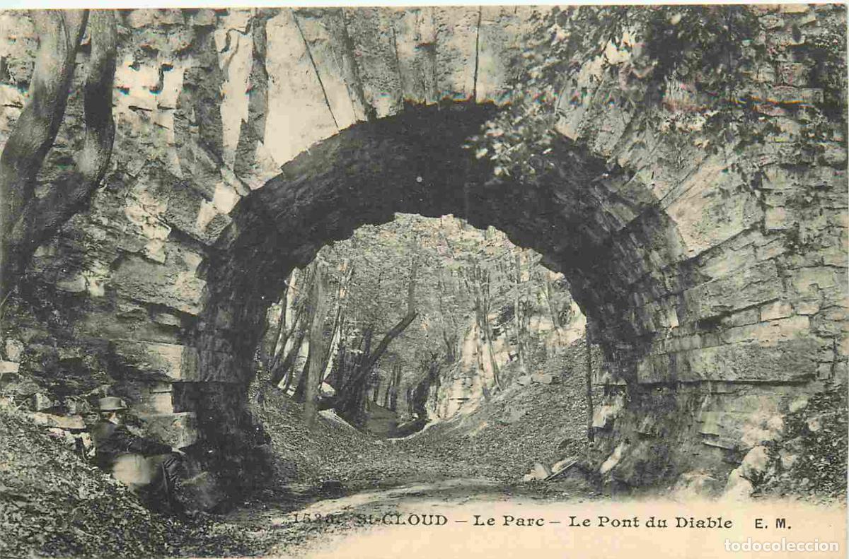 Postales: France - 92 - Saint Cloud - Parc de Saint Cloud - Pont du Diable - CPA - Voir Scans Recto-Verso