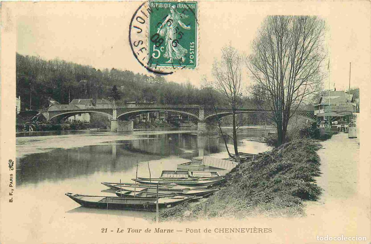 Postales: France - 94 - Chennevieres sur Marne - Le Tour de Marne - Pont de Chennevi&egrave;res - Pr&eacute;curseur - CPA -