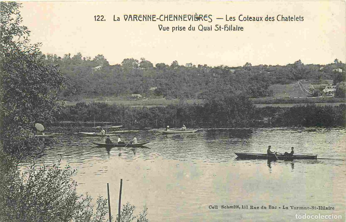 Cartes Postales: France - 94 - La Varenne - Chennevi&egrave;res - Les Coteaux des Chatelets - Vue prise du Quai St-Hilaire -