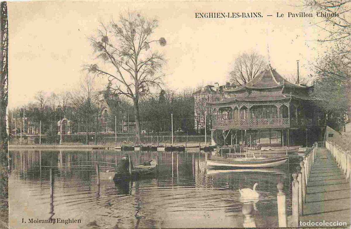 Postcards: France - 95 - Enghien les Bains - Le Pavillon Chinois - Anim&eacute;e - CPA - Oblit&eacute;ration de 1905 - Voir S