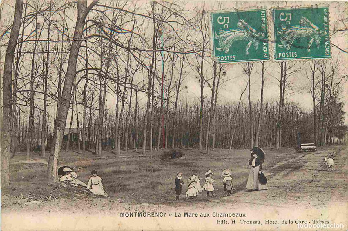 Postales: France - 95 - Montmorency - La mare aux Champeaux - Anim&eacute;e - CPA - Oblit&eacute;ration - Voir Scans Recto-