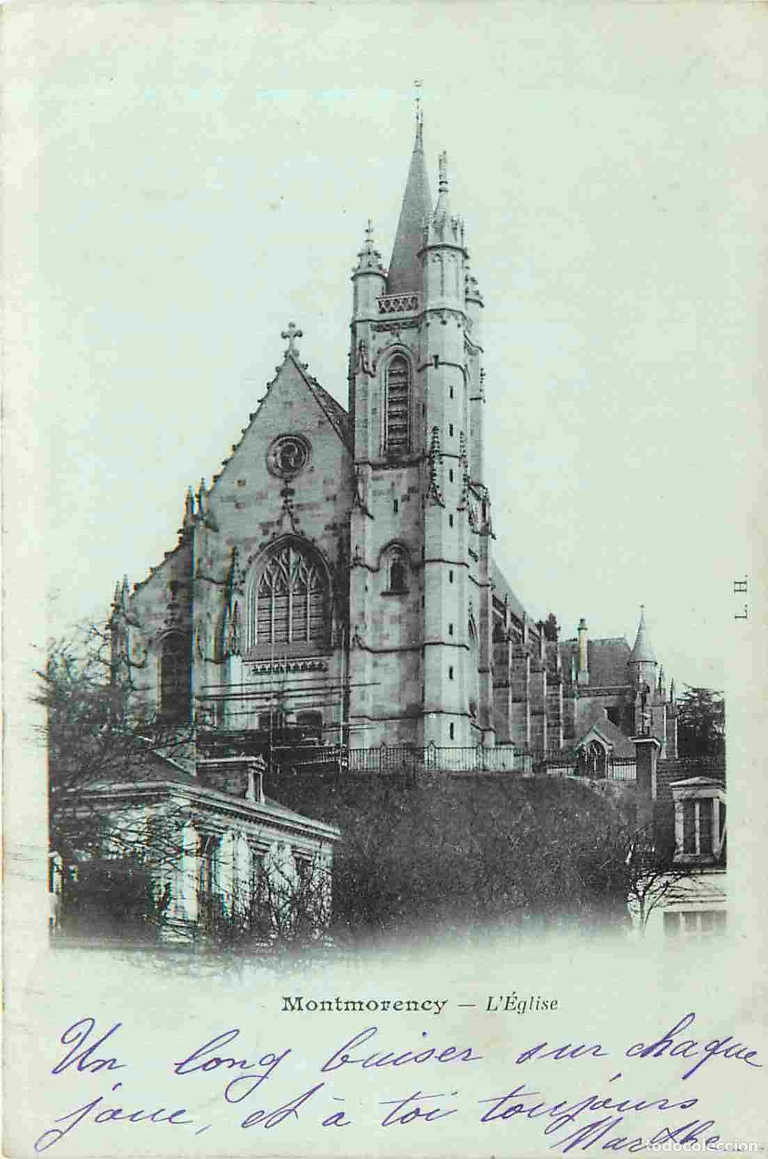 Cartoline: France - 95 - Montmorency - Eglise - Pr&eacute;curseur - CPA - Oblit&eacute;ration de 1903 - Voir Scans Recto-Vers