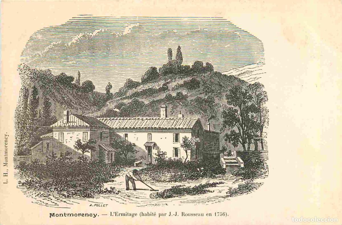 Cartoline: France - 95 - Montmorency - L'Ermitage habit&eacute; par J J Rousseau en 1756 - Pr&eacute;curseur - CPA - Voir Sca