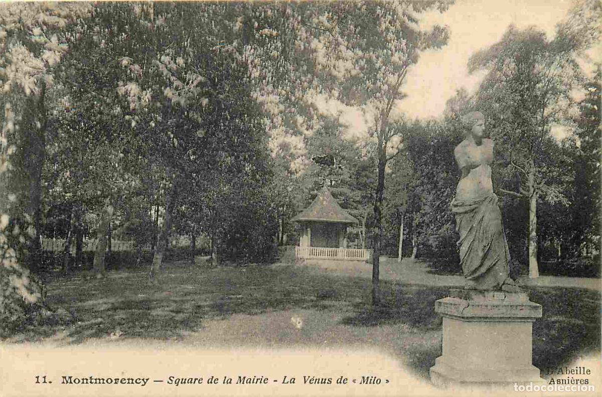 Cartoline: France - 95 - Montmorency - Square de la Mairie - La V&eacute;nus de Milo - Art Statue - CPA - Voir Scans R
